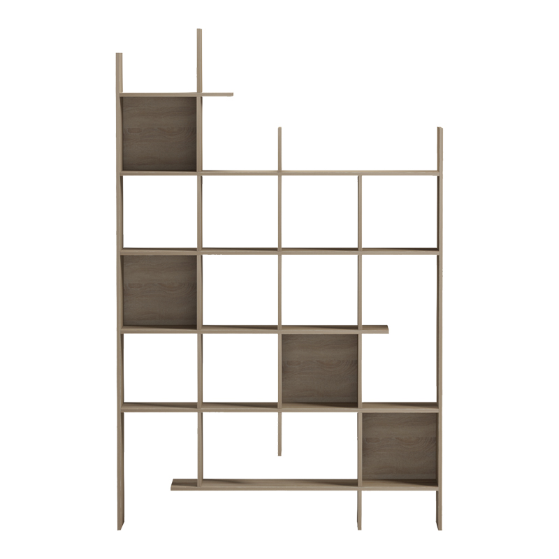 Bibliotekë Manco pakoworld sonoma 122x25.5x188cm