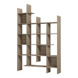 Bibliotekë Manco pakoworld sonoma 122x25.5x188cm