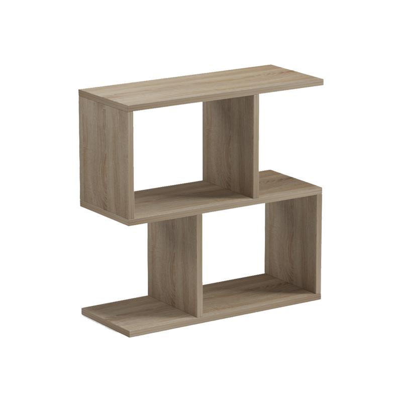 Tavolinë anësore-librari Wesmol pakoworld sonoma 50x20x50cm