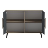 Bufe Gora pakoworld sonoma - antracit 110x35.5x82cm
