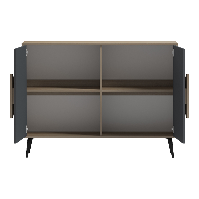 Bufe Gora pakoworld sonoma - antracit 110x35.5x82cm
