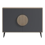 Bufe Gora pakoworld sonoma - antracit 110x35.5x82cm