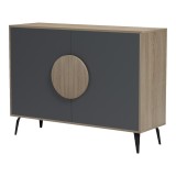 Bufe Gora pakoworld sonoma - antracit 110x35.5x82cm
