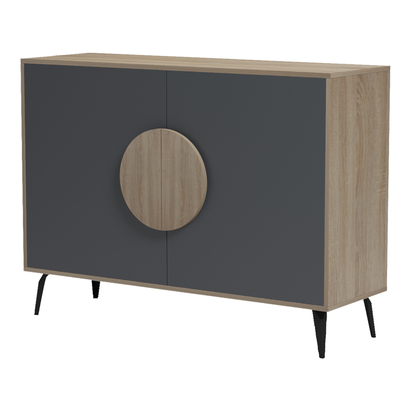 Bufe Gora pakoworld sonoma - antracit 110x35.5x82cm