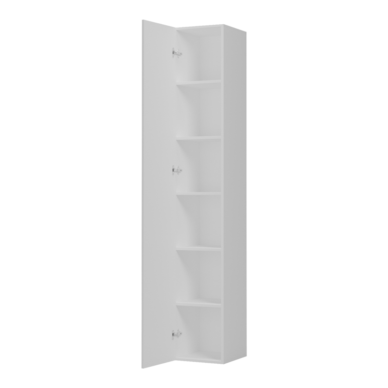 Kolonë-kabinet Anira pakoworld e bardhë 30x30x180cm