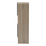 Njësi TV Defry pakoworld sonoma-antracit 177.5x31.5x110cm