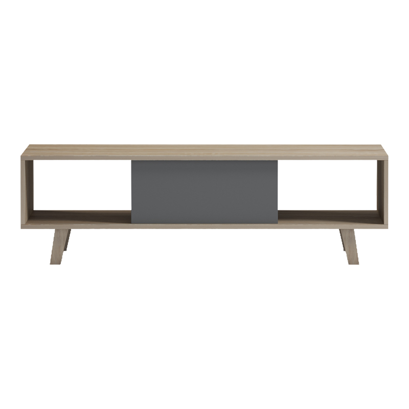 Tavolinë kafeje Elonza pakoworld sonoma-antracit 120x60x36cm