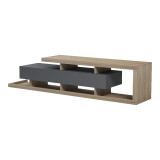 Stendë TV Arbero pakoworld antracit-sonoma 198x40x45cm