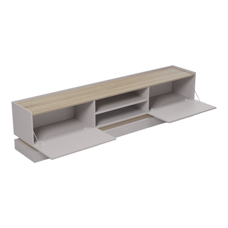Stendë TV Wendo pakoworld taupe-sonoma 200x37x47cm