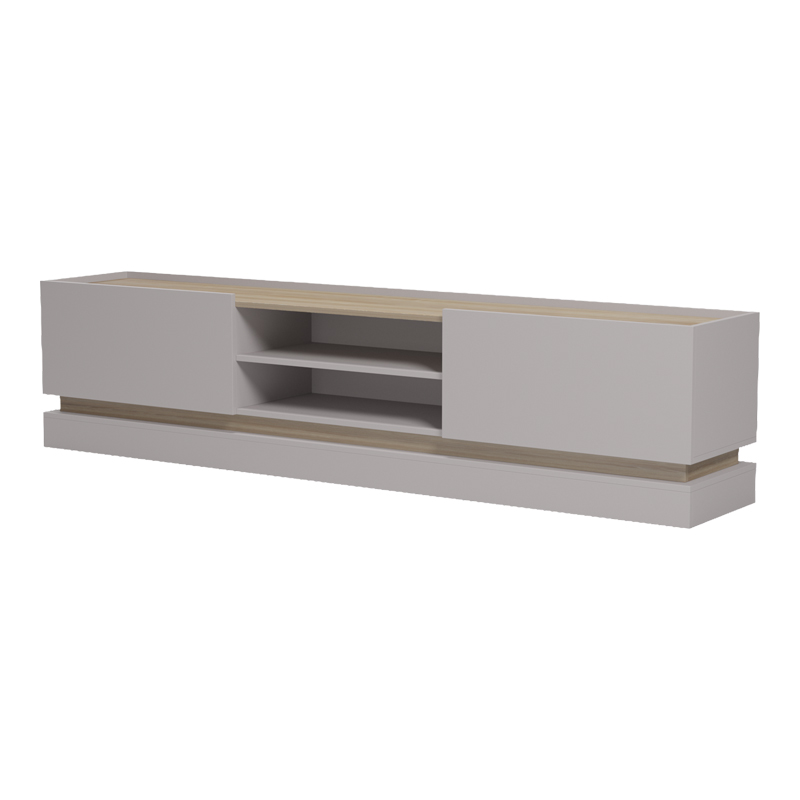 Stendë TV Wendo pakoworld taupe-sonoma 200x37x47cm