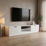 Stend TV Lemardo pakoworld e bardhë 180x40x40cm