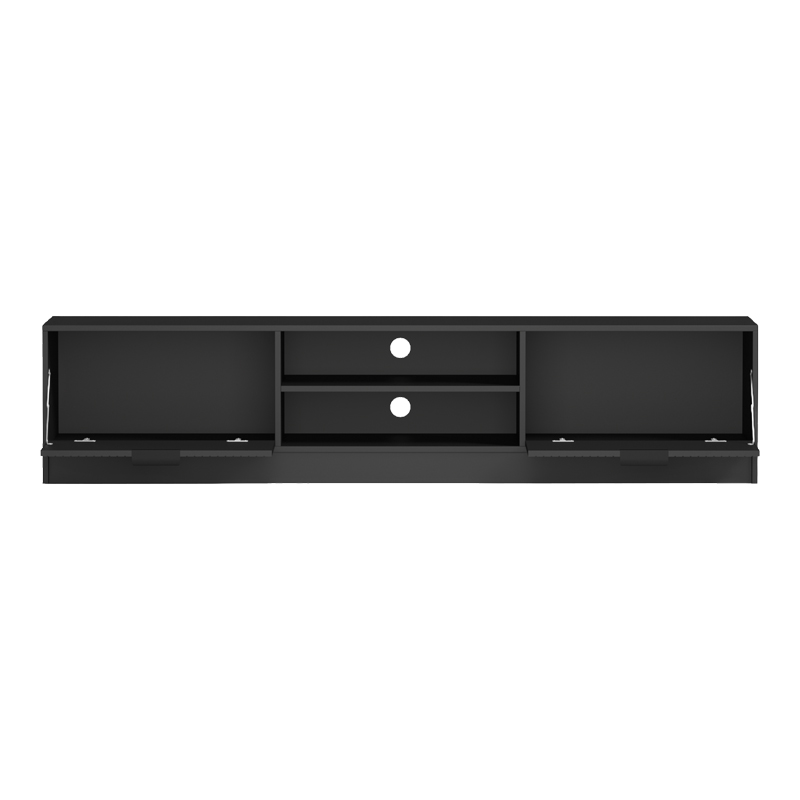 Stend TV Lemardo pakoworld e zezë 180x40x40cm