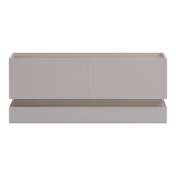 Tavolinë kafeje Wendo pakoworld taupe-sonoma 97x60x40cm