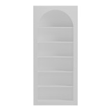 Bibliotekë Boke pakoworld e bardhë 80x31.5x180cm