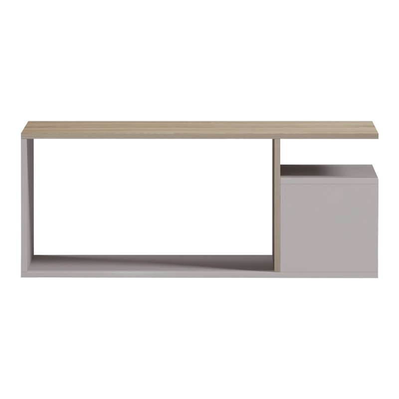 Tavolinë kafeje Wendo pakoworld taupe-sonoma 91x37x50cm