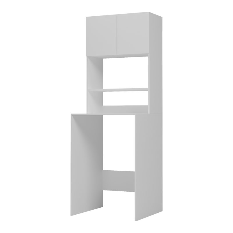 Mobilje lavanderie Chaxe pakoworld e bardhë 65x60x183.6cm