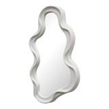 Pasqyrë Liquid pakoworld pp në nuancë të bardhë 26x2.7x39cm