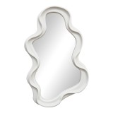 Pasqyrë Liquid pakoworld pp në nuancë të bardhë 26x2.7x39cm