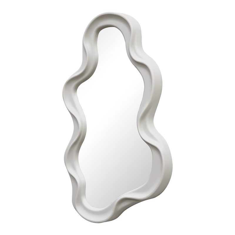Pasqyrë Liquid pakoworld pp në nuancë të bardhë 26x2.7x39cm