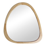 Pasqyrë Ione pakoworld MDF ngjyrë natyrale 60x2.5x61cm