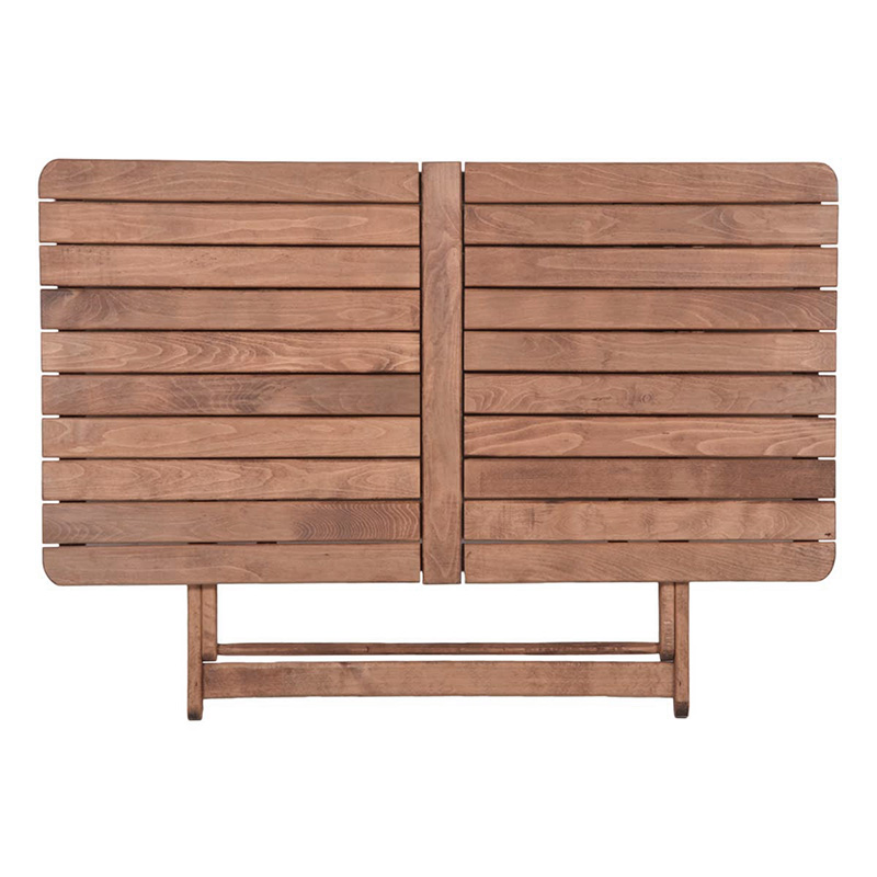 Set ngrënieje Retto 5 copë dru masiv ahu arre-gri 120x75x71cm