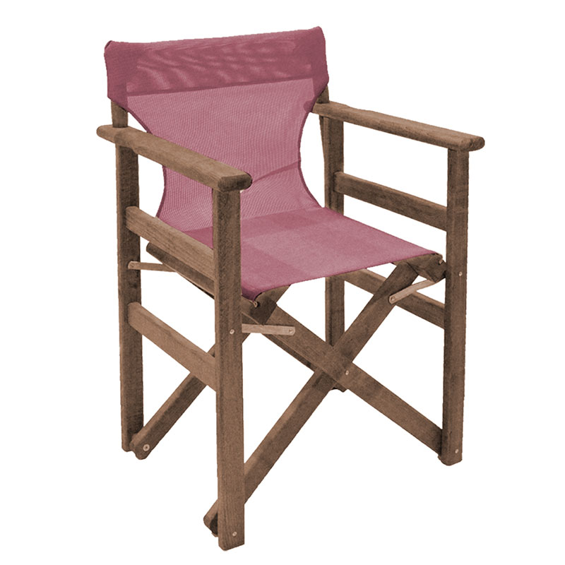 Set ngrënieje Retto 5 copë dru masiv ahu arrë-ngjyrë e kuqe e errët 120x75x71cm