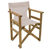 Set ngrënieje 5 copë Retto dru ahu masiv arrë-pëlhurë-bejzh gri 80x60x72cm