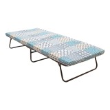 Kornizë shtrati metalike Daxel pakoworld me dyshek 6cm 180x80cm