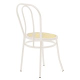 Karrige Vienna pakoworld PE rattan bezhë-metal ekru