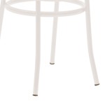 Karrige Vienna pakoworld PE rattan bezhë-metal ekru