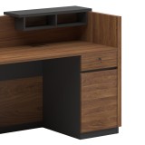 Recepsion profesional Oscar pakoworld arre-antracit 180x65x110cm