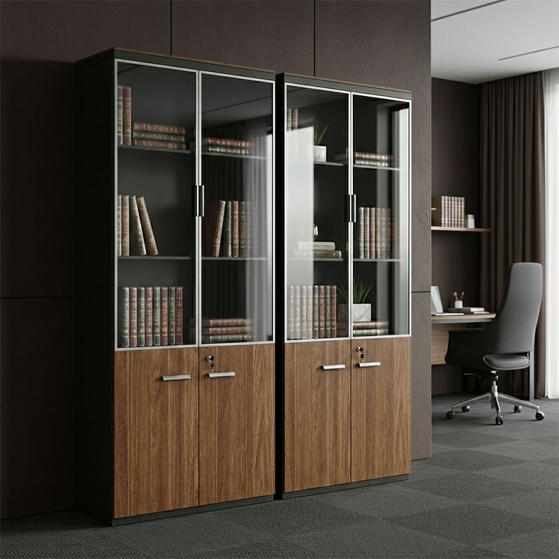 Kabinet zyre profesional Oscar pakoworld arrë-antracit 160x40x200cm
