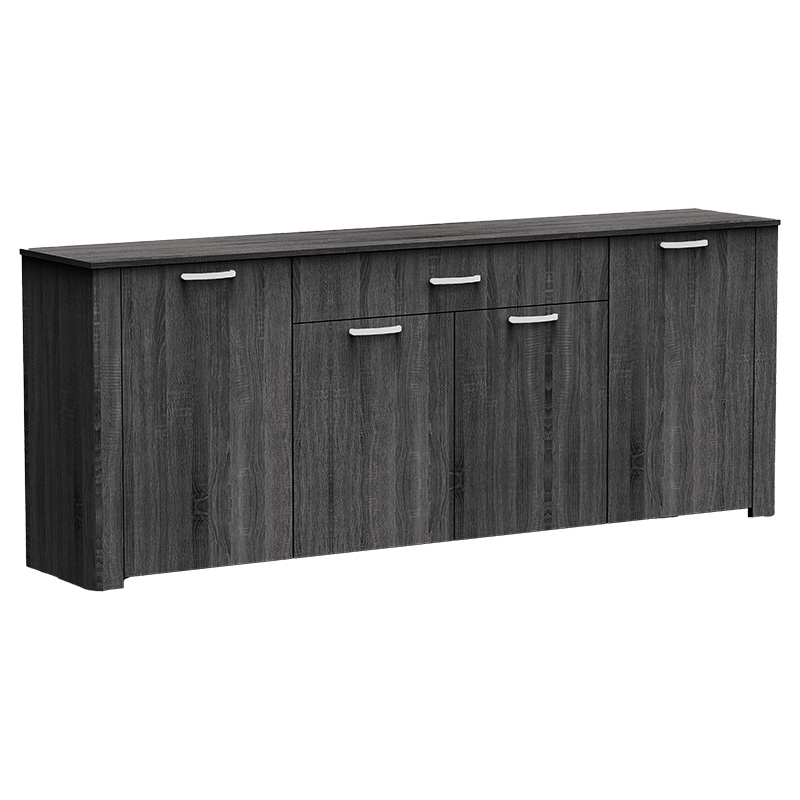 Bufe Kinley pakoworld gri-wenge 210x40x82cm