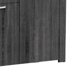 Bufe Kinley pakoworld gri-wenge 210x40x82cm