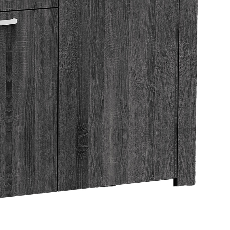 Bufe Kinley pakoworld gri-wenge 210x40x82cm