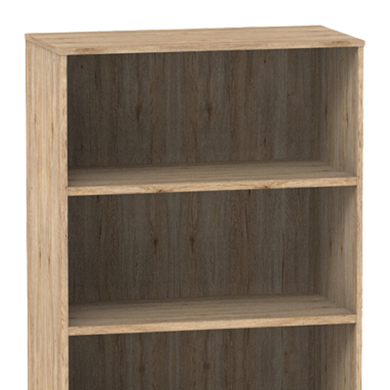 Bibliotekë Anze pakoworld melamine natyrale 80x40x180cm