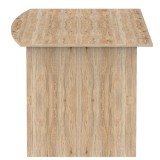 Tavolinë pune Anze pakoworld melamine natyrale 180x93.5x75cm