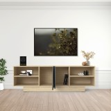 Mobilje TV Stevie pakoworld sonoma-anthracite 160x40x50cm