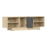 Mobilje TV Stevie pakoworld sonoma-anthracite 160x40x50cm