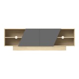 Mobilje TV Stevie pakoworld sonoma-anthracite 160x40x50cm