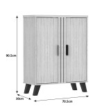 Dollap këpucësh Shoby pakoworld sonoma 70.5x30x91cm
