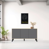 Bufe Billie pakoworld sonoma-anthracite 149x40x77cm