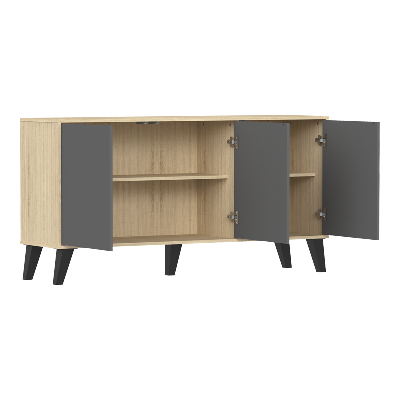 Bufe Billie pakoworld sonoma-anthracite 149x40x77cm
