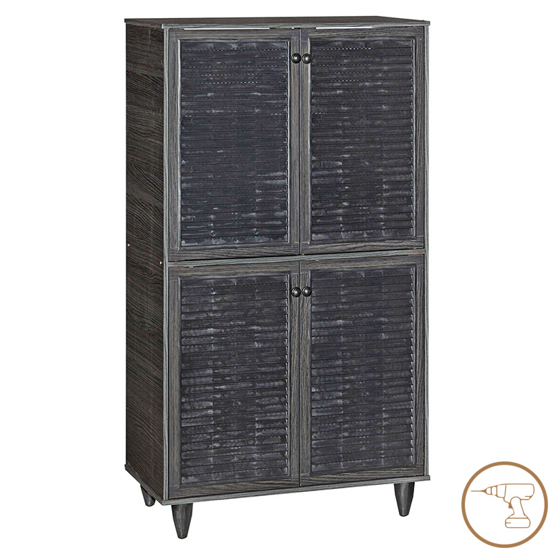 Këpucë Ronan pakoworld WENGE 70.5x35x122cm