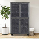 Këpucë Ronan pakoworld WENGE 70.5x35x122cm