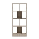 Librari Dividre pakoworld melaminë lisi SONOMA 80x30x181cm