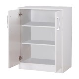 Kabinet këpucësh Shordo pakoworld melamine e bardhë-lisi 60x40.5x80cm