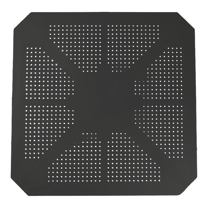 Set ngrënieje Icon-Frontline pakoworld set 5 copë PP gri e errët 80x80x74,5cm