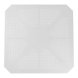 Tavolinë ngrënieje Icon-Ignite pakoworld set me 3 copë PP në nuancë të bardhë