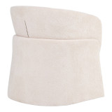 Fotel Julianna pakoworld beix boucle 68x65x74cm